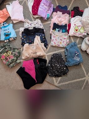 24 Month Baby Girl Clothing Bundle Of 29 Items